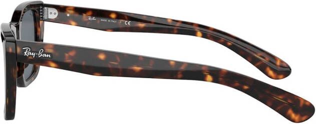 Ray-Ban Zonnebril met schildpadschild design Bruin