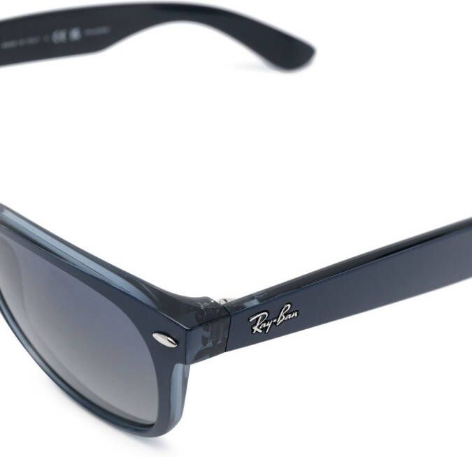 Ray-Ban Zonnebril met vierkant montuur Blauw