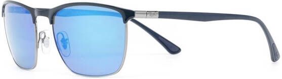 Ray-Ban Zonnebril met vierkant montuur Blauw