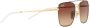 Ray-Ban Zonnebril met vierkant montuur Goud - Thumbnail 2