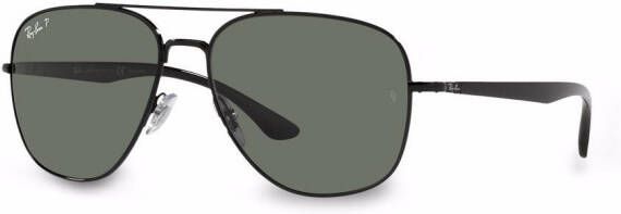 Ray-Ban Zonnebril met vierkant montuur Zwart