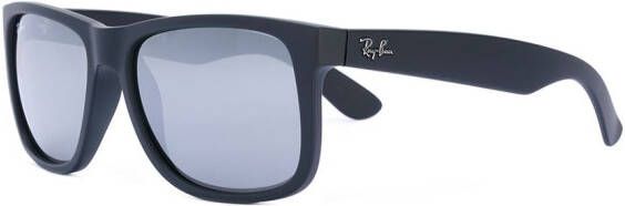 Ray-Ban Zonnebril met vierkant montuur Zwart