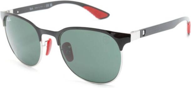 Ray-Ban Zonnebril met wayfarer montuur Zwart
