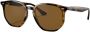 Ray-Ban Zonnebril met zeshoekig montuur Groen - Thumbnail 4