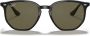 Ray-Ban Zonnebril met zeshoekig montuur Zwart - Thumbnail 2