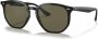 Ray-Ban Zonnebril met zeshoekig montuur Zwart - Thumbnail 4