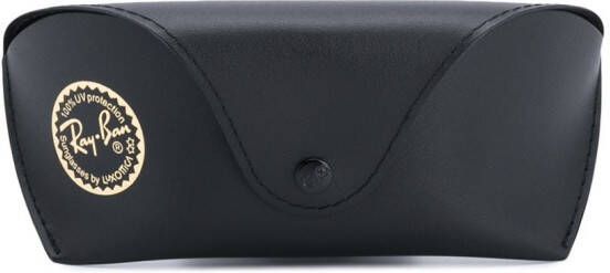 Ray-Ban Zonnebril met zeshoekig montuur Zwart