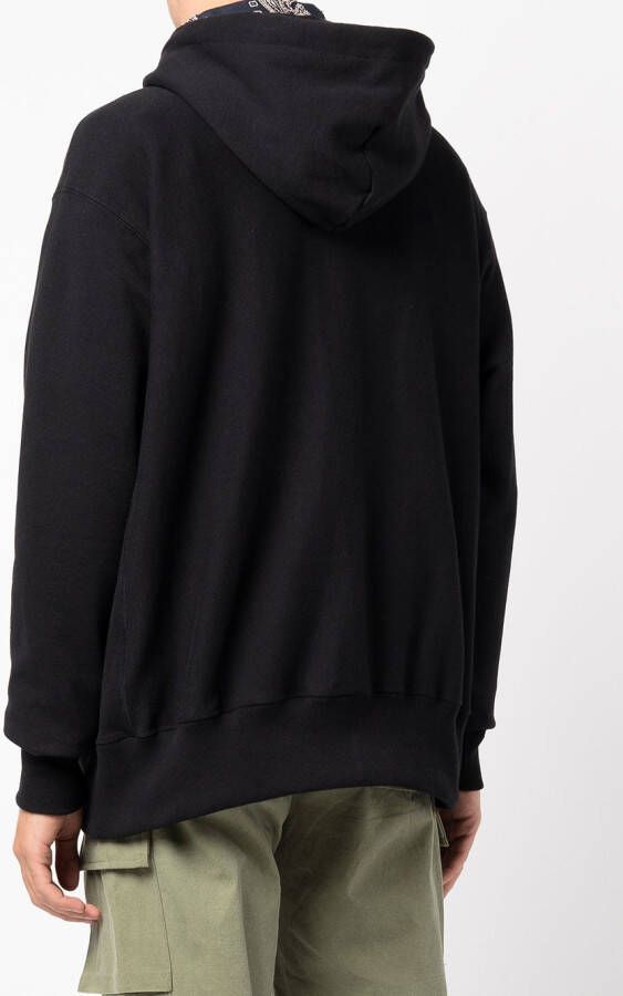 Readymade Hoodie met logoprint Zwart