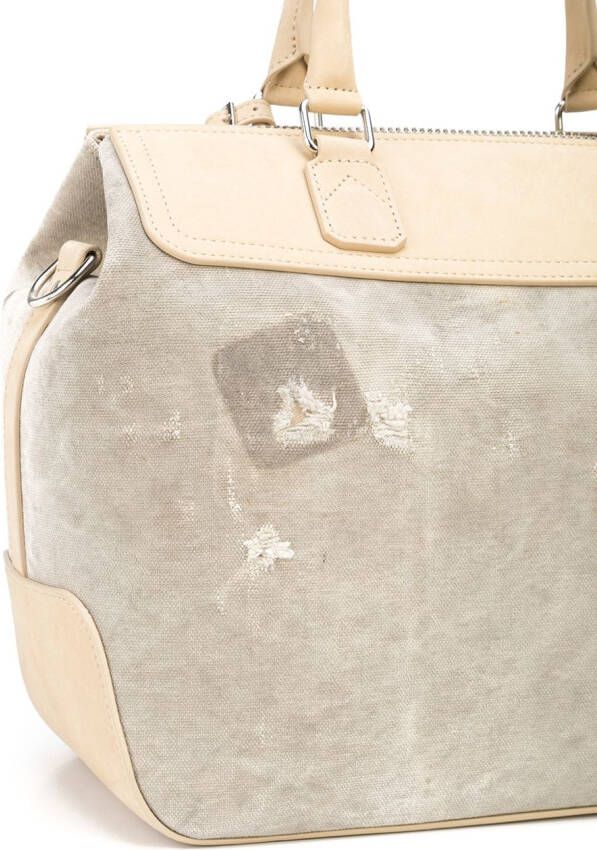 Readymade Shopper met colourblocking Beige