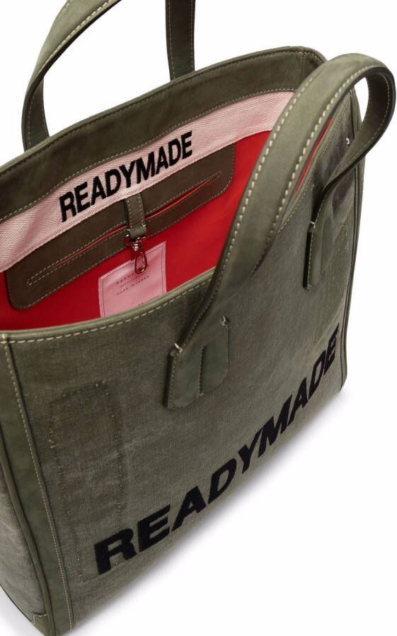 Readymade Shopper met logo Groen