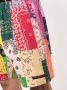 Readymade Shorts met patchwork Beige - Thumbnail 5