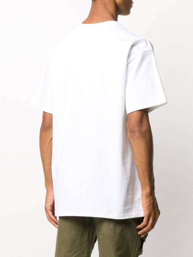 Readymade T-shirt met logoprint Wit