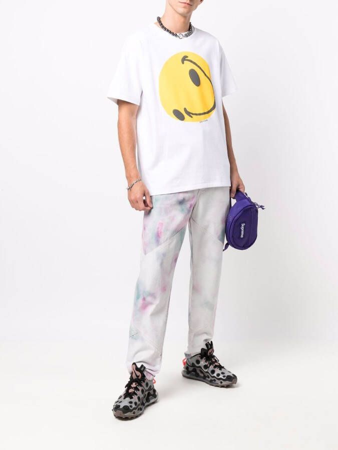 Readymade T-shirt met print Wit