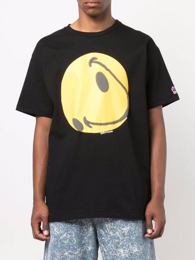 Readymade T-shirt met print Zwart