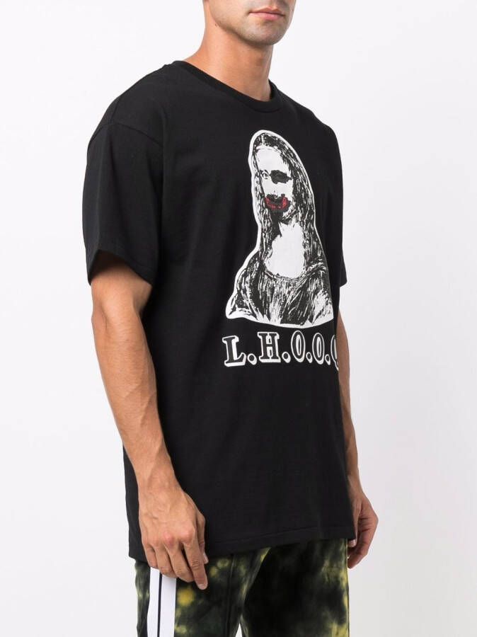 Readymade T-shirt met print Zwart