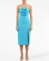 Rebecca Vallance Midi-jurk met strikdetail Blauw - Thumbnail 2