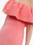 Rebecca Vallance Brittany asymmetrische midi-jurk Roze - Thumbnail 5