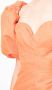 Rebecca Vallance Mini-jurk met pofmouwen Oranje - Thumbnail 5