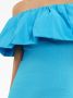 Rebecca Vallance Off-shoulder mini-jurk Blauw - Thumbnail 5