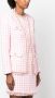 Rebecca Vallance Tweed blazer Roze - Thumbnail 3