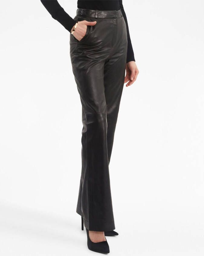 Rebecca Vallance High waist broek Zwart