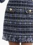 Rebecca Vallance High waist mini-rok Blauw - Thumbnail 5