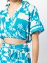 Rebecca Vallance Cropped blouse Blauw - Thumbnail 5