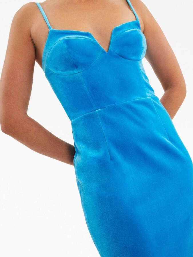 Rebecca Vallance Midi-jurk Blauw