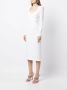 Rebecca Vallance Midi-jurk met gekruiste bandjes Wit - Thumbnail 3