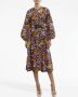 Rebecca Vallance Midi-jurk met lange mouwen Roze - Thumbnail 2