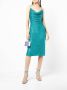 Rebecca Vallance Midi-jurk met pailletten Blauw - Thumbnail 2