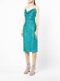 Rebecca Vallance Midi-jurk met pailletten Blauw - Thumbnail 3