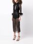 Rebecca Vallance Midi-jurk met pailletten Zwart - Thumbnail 3