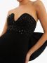 Rebecca Vallance Midi-jurk met strikdetail Zwart - Thumbnail 5