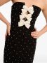 Rebecca Vallance Midi-jurk met strikdetail Zwart - Thumbnail 4