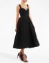 Rebecca Vallance Midi-jurk met trekkoord Zwart - Thumbnail 3