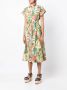 Rebecca Vallance Midi-jurk met uitgesneden detail Groen - Thumbnail 3