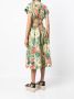 Rebecca Vallance Midi-jurk met uitgesneden detail Groen - Thumbnail 4