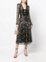 Rebecca Vallance Midi-jurk Zwart - Thumbnail 2