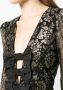 Rebecca Vallance Midi-jurk Zwart - Thumbnail 5