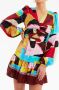 Rebecca Vallance Mini-jurk met abstracte print Veelkleurig - Thumbnail 5