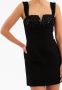 Rebecca Vallance Mini-jurk met bloemenapplicatie Zwart - Thumbnail 5