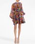Rebecca Vallance Mini-jurk met lange mouwen Roze - Thumbnail 2