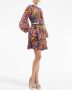 Rebecca Vallance Mini-jurk met lange mouwen Roze - Thumbnail 3