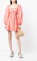 Rebecca Vallance Mini-jurk met pofmouwen Roze - Thumbnail 2