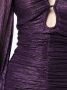 Rebecca Vallance Mini-jurk met ruche Paars - Thumbnail 5