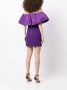 Rebecca Vallance Off-shoulder mini-jurk Paars - Thumbnail 4