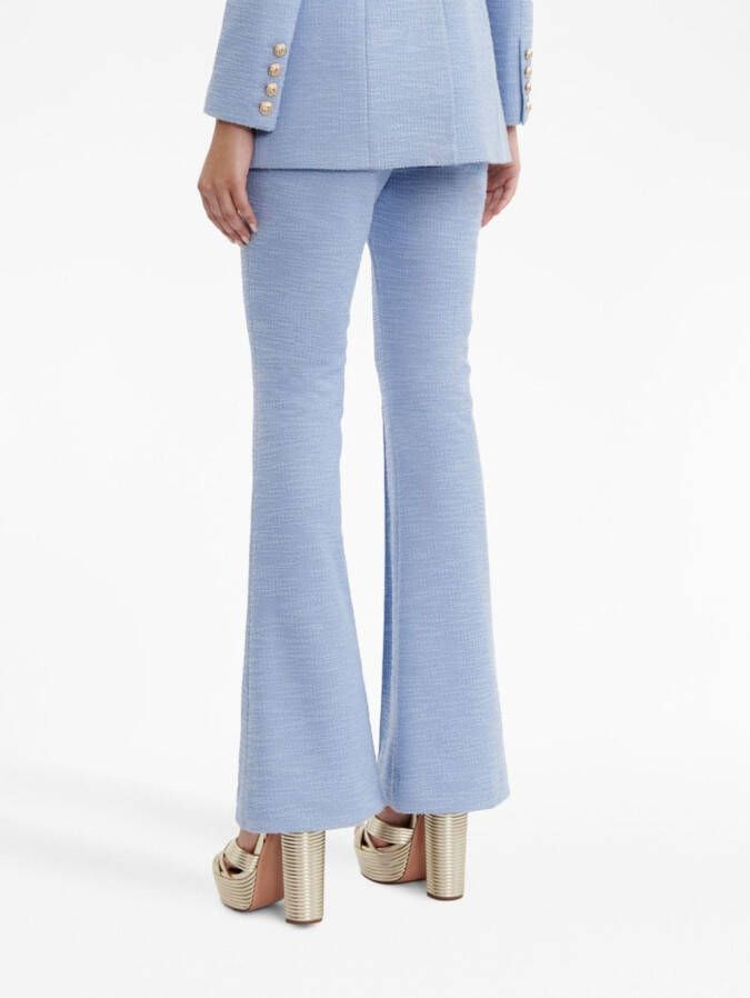 Rebecca Vallance Tweed pantalon Blauw