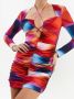 Rebecca Vallance Uitgesneden mini-jurk Rood - Thumbnail 5
