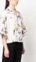 RED Valentino Zijden blouse Wit - Thumbnail 3